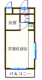 ドミール玉川学園【3階】の間取り