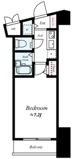 グランド・ガーラ渋谷【7階】の間取り