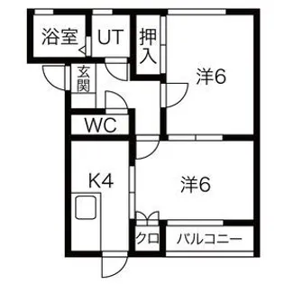 ガゼボ・トリア【1階】の間取り