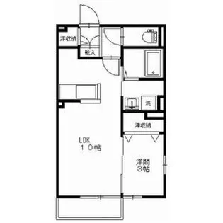 メゾン・ド・ウィステアリアM【2階】の間取り