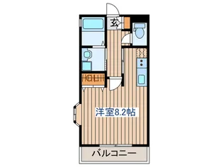 コンフォ-トソア-ヴェ【1階】の間取り