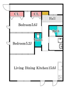 岡山県岡山市北区伊島町2【一戸建】の間取り