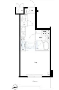 ルーブル板橋東新町弐番館【4階】の間取り