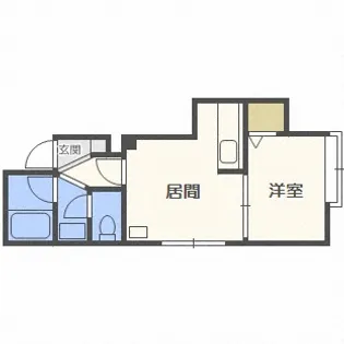 ウエストヴィレッヂIII【3階】の間取り