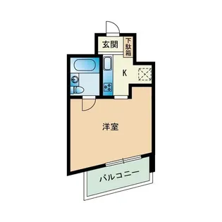 マーブル住吉【3階】の間取り