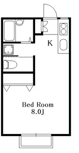 ビラナカノ【2階】の間取り