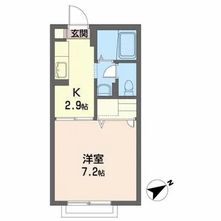 セントラルプラザ A【1階】の間取り