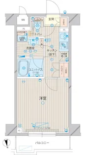 東京都板橋区中台3【マンション】の間取り