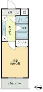 パピ中野ラウンジ【2階】の間取り