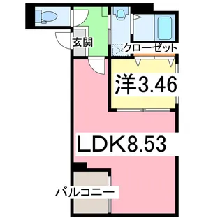 アルメリア(五井中央西)【2階】の間取り