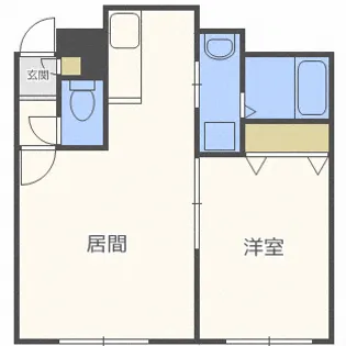 KAZU栄通【3階】の間取り