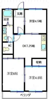 スターハイツ【2階】の間取り
