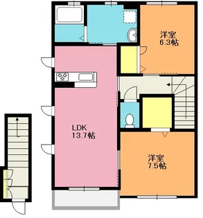 シャイン I【2階】の間取り