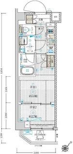 ブライズ鷺沼【3階】の間取り