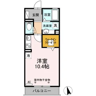 セレッサ ドス【1階】の間取り