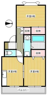 グリーンヒル明日香【1階】の間取り