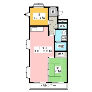 セピアコートK【3階】の間取り
