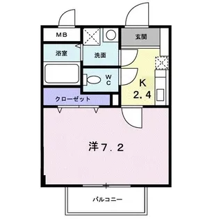 薫風館【2階】の間取り