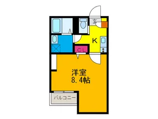 エヌエムキャトフヴァンシス【3階】の間取り