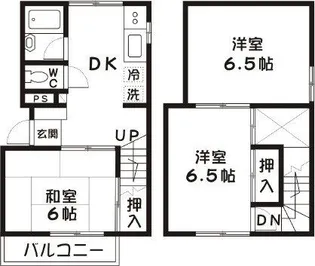 メゾンポレスタの間取り