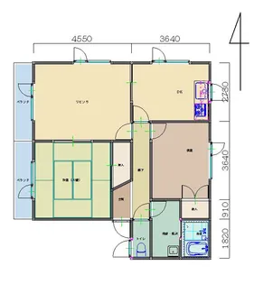 センチュリー櫻田【2階】の間取り