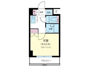 エクセリア上野毛【2階】の間取り