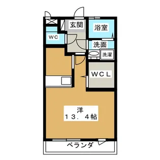プレミワール【1階】の間取り