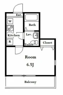 アザーレキュリオス柿生【1階】の間取り
