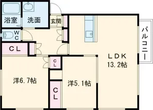 Grande Maison【2階】の間取り