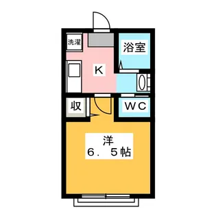 グラーヴェ幸【2階】の間取り