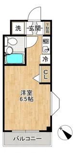 ベルトピア本中山【1階】の間取り