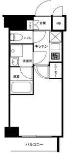 ブライズ大森東DUE【8階】の間取り