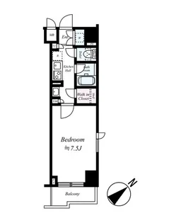 ルーブル南馬込参番館【7階】の間取り