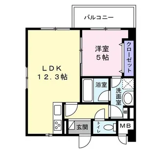 OWLSTYLE KANDACHO【8階】の間取り