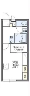 レオパレスグリーン【1階】の間取り