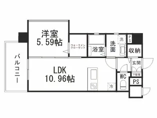 KSK青葉コアプレイス【3階】の間取り