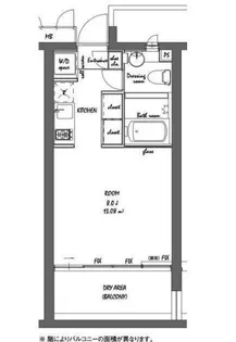 BPRレジデンス祐天寺【2階】の間取り
