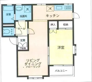 ウエストコート【2階】の間取り
