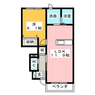 Sante【1階】の間取り