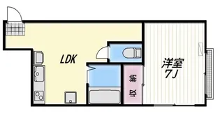 FRED【3階】の間取り