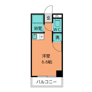 Vita六番町【8階】の間取り
