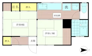 ルミエール【1階】の間取り