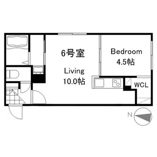 NOJU S20W8【2階】の間取り