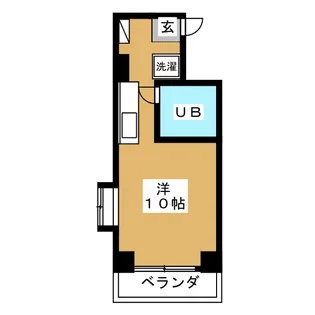 ラフィネ浜【8階】の間取り