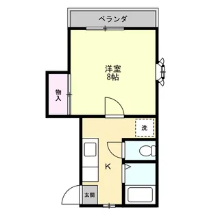 アトリエI【1階】の間取り