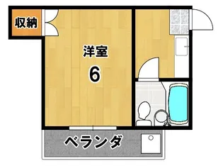 リッチリバーかも【2階】の間取り