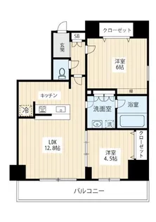 フュージョナル北綾瀬【3階】の間取り