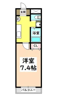 Kビル三河安城本町【3階】の間取り