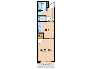 プレステージア【3階】の間取り