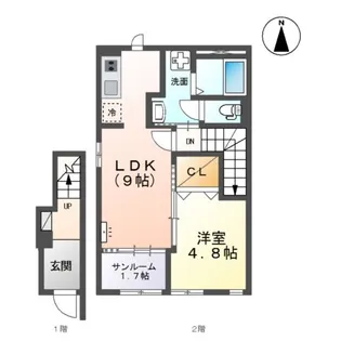 AvenirII【2階】の間取り